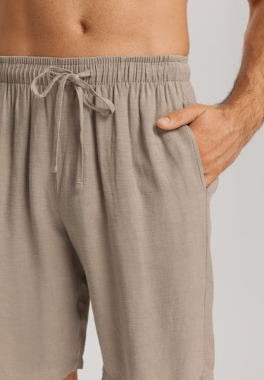 Urban Casuals Linen Blend Drawstring Shorts | Savanna 75922-2809